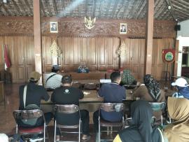 RAKOR PERSIAPAN PENYALURAN BERAS CPP DI KALURAHAN SEMANU